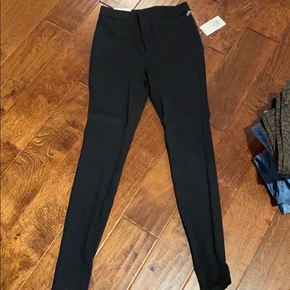 Black dress jeggings